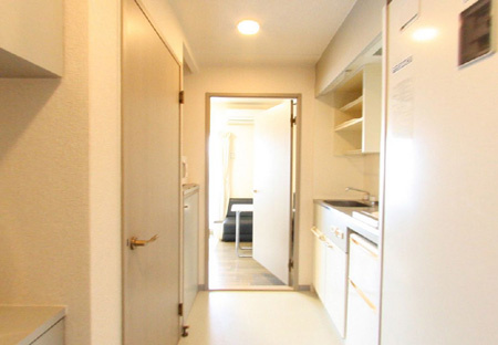 クリスタルメゾンベガの内装|シンプルで使いやすい玄関です