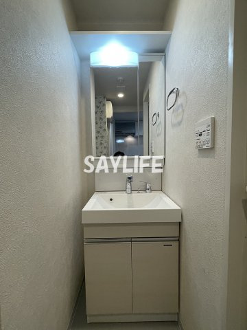 大阪市東成区大今里南２丁目の賃貸マンションの洗面所