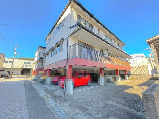 ハイツいまいⅠ 南棟の外観|おしゃれな外観です
