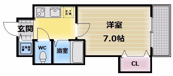【間取り】 | CITY SPIRE布施 | 使いやすい間取りです