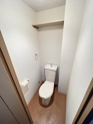 【トイレ】 | エリーフラッツ西ノ京 | 清潔感のあるトイレです