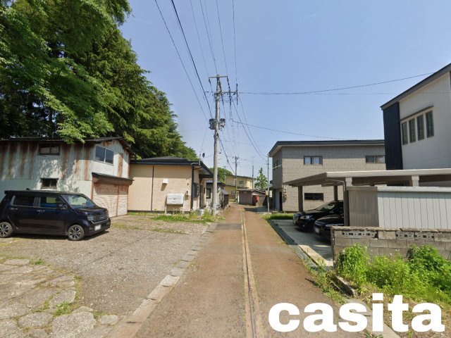 【周辺】 | 【建築条件なし】大仙市大曲丸の内町の住宅用地57.32坪 消雪道路