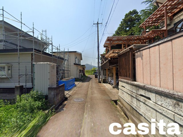 【周辺】 | 【建築条件なし】大仙市大曲丸の内町の住宅用地57.32坪 消雪道路