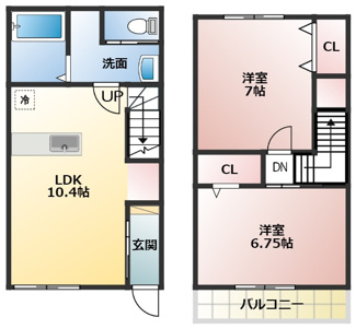 【間取り】 | Fiore B
