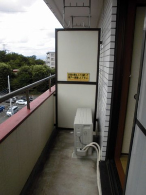 【バルコニー】 | マンションブルーバード | 展望が良いです