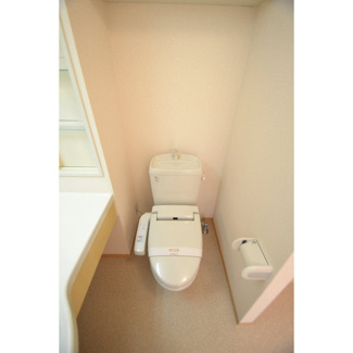 【トイレ】 | エスポワール川田Ｂ | 温水洗浄便座