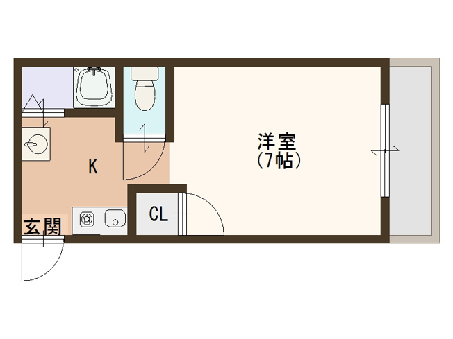 【間取り】 | パールシティマンション玉出