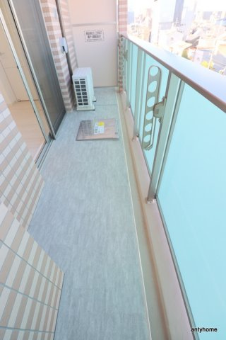 セイワパレス大今里　仲介手数料無料のバルコニー