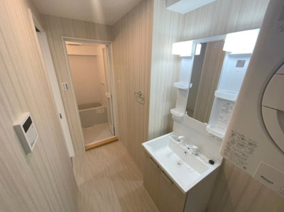 【洗面所】 | ヒルトップフローラ | ※退去前の為、新築時の写真になっております。