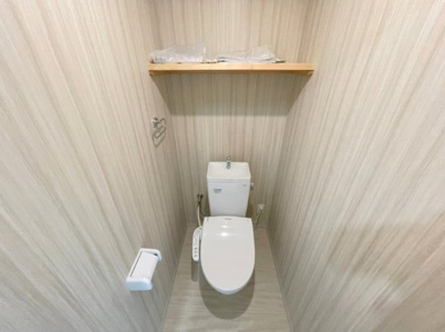 【トイレ】 | ヒルトップフローラ | ※退去前の為、新築時の写真になっております。