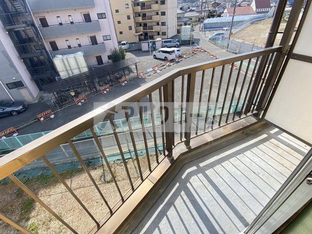 サンメイトのバルコニー