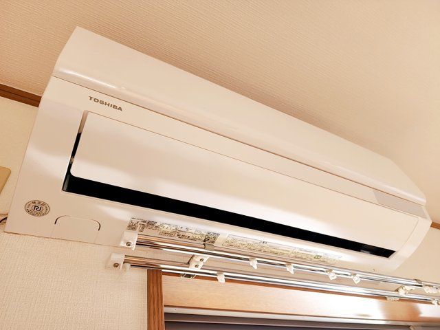 アズール若宮A棟の設備|エアコン付き