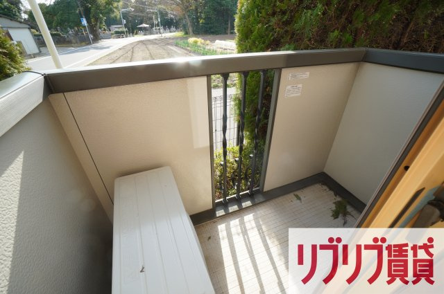 ノーベルパーク　１５のバルコニー