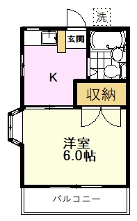 【間取り】 | コーポサンサン