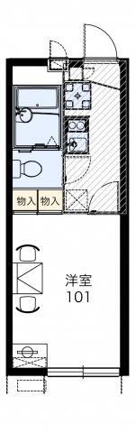【間取り】 | ラ　プランタンⅡ