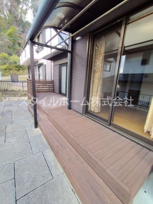 【庭】 | 豊川市赤坂町貸家