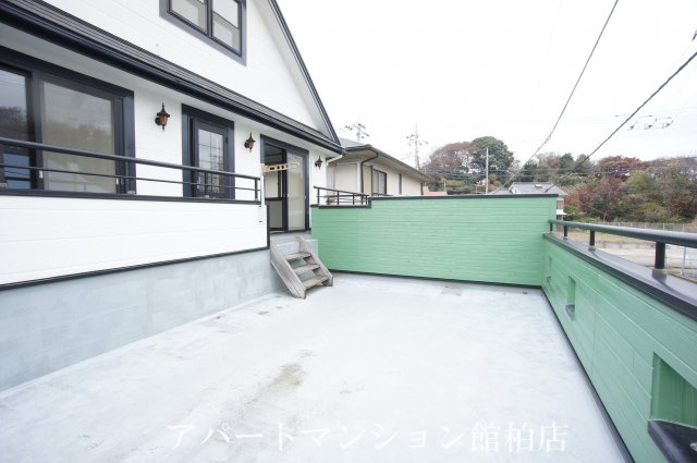 花野井戸建のバルコニー