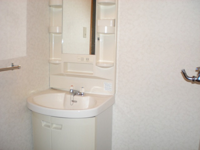 【洗面所】 | 工藤第５ビル | 洗面所と洗濯機置き場