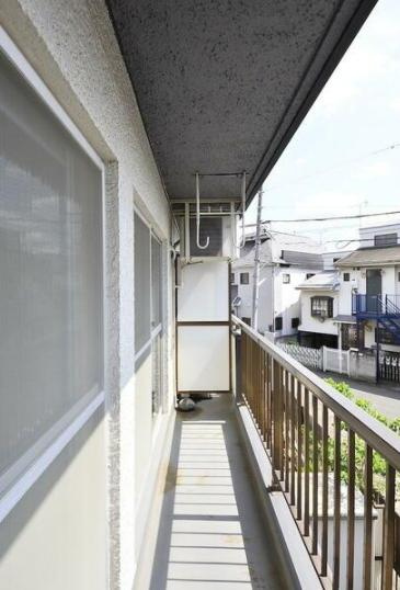 【バルコニー】 | エレガンス仙川-2027年3月1日迄、定期借家-