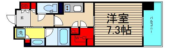 パークアクシスうつぼ公園の間取り