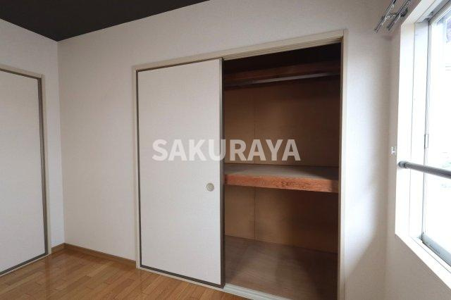 ラフォーレ福居2の収納|2025年9月撮影。