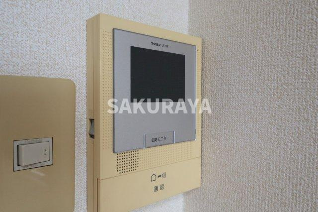 ラフォーレ福居2のセキュリティ|2025年9月撮影。