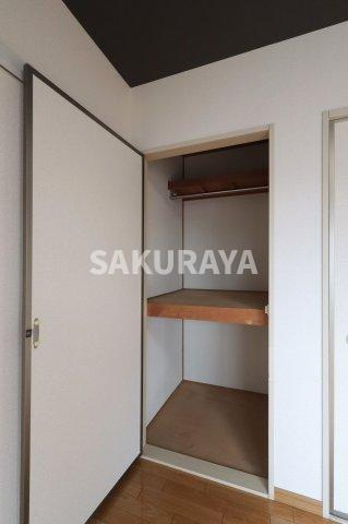 ラフォーレ福居2の収納|2025年9月撮影。