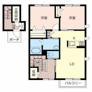 【間取り】 | シャーメゾンふみ