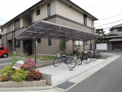 【その他共用部分】 | モンアベニュー | ☆屋根付き駐輪場☆
