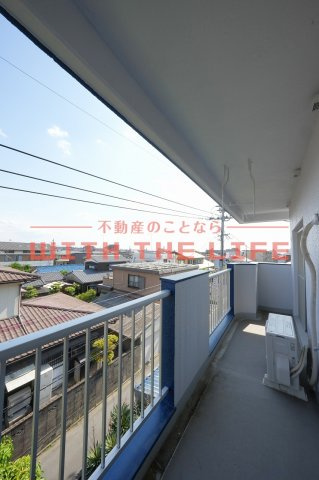 コーポ清風台【キャッシュバック対象物件】のバルコニー|広々としたバルコニーです
