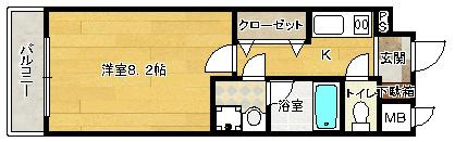 【間取り】 | エイペックス梅田東