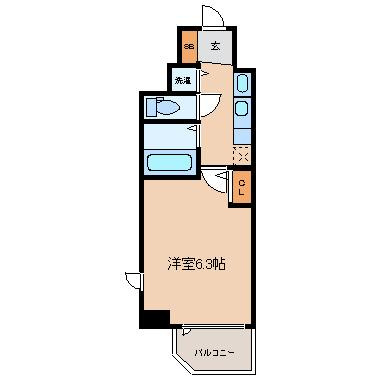 【間取り】 | エスライズ梅田東