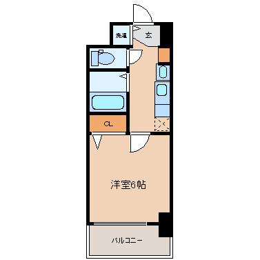 【間取り】 | エスライズ梅田東