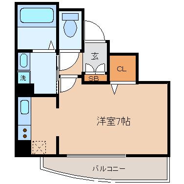 【間取り】 | エスライズ天満パークサイド