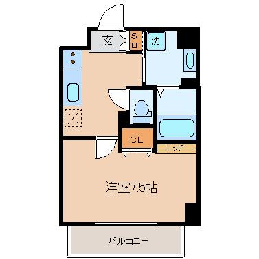 【間取り】 | エスライズ天満パークサイド