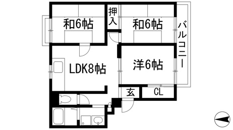 【間取り】