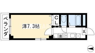 【間取り】 | ぽえむ西陣館