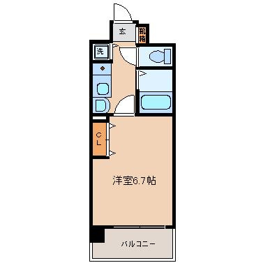 【間取り】 | エイペックス天神橋Ⅰ