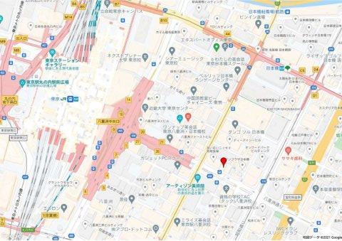 中央区日本橋３丁目の事務所の地図