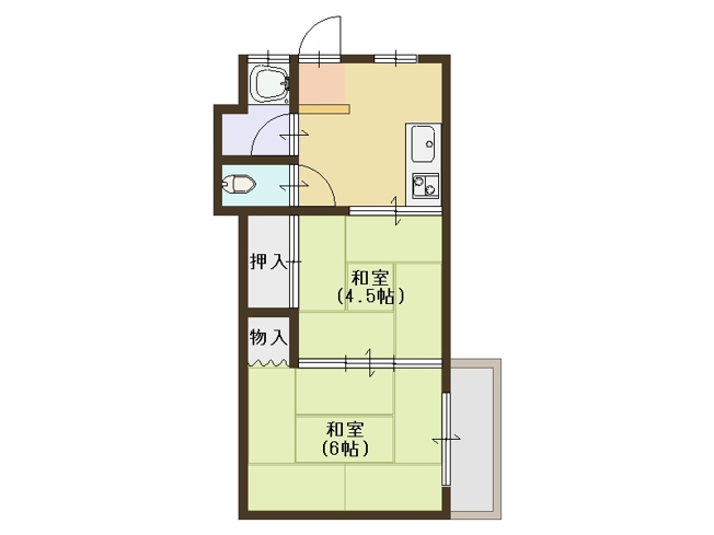 【間取り】 | 池内マンション