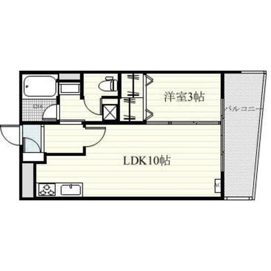 【間取り】 | プルーリオン高宮
