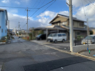 【前面道路含む現地写真】 | 大津市本堅田2丁目9　新築分譲