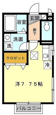 【間取り】 | ドルチェA | 間取り図