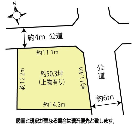 鴻巣市堤町の売地