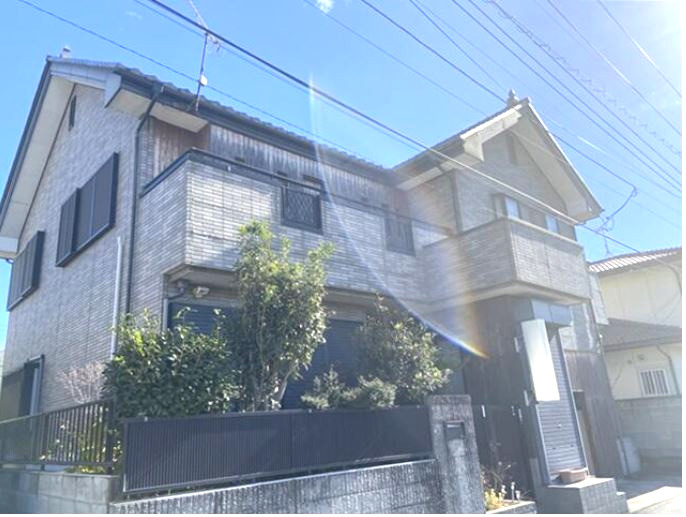 玉村町板井　中古の外観|おしゃれな外観です