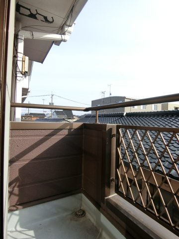 コーポROROのバルコニー