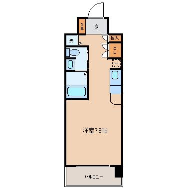 【間取り】 | エスリード御堂筋梅田