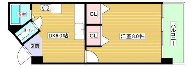 【間取り】 | 大拓ビル2