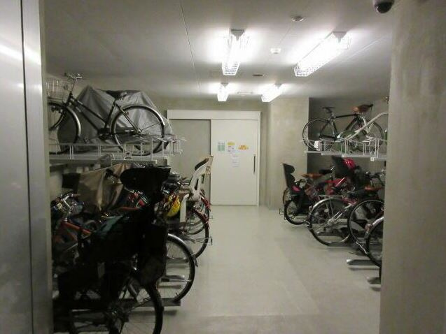 パークハウス市谷柳町のその他共用部分|駐輪場