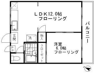【間取り】 | レジデンス岡野２ | レジデンス岡野Ⅱ　鉄骨造2階建て